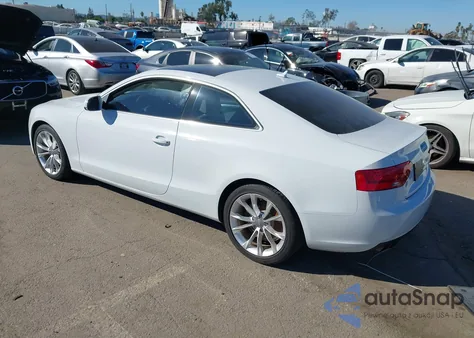 2013 Audi A5 2.0T Premium from USA, damaged, VIN WAULFAFR3DA047642